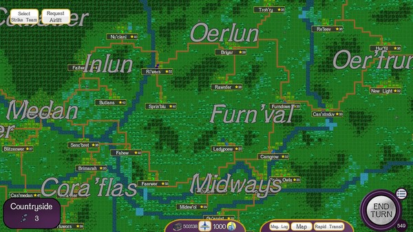 Godless Tactics gameplay screenshot