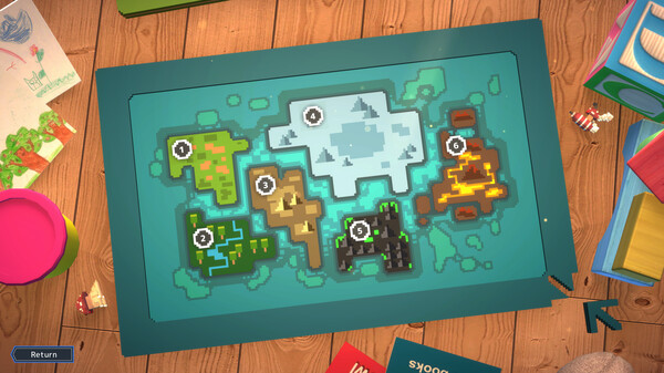 Godzilla Voxel Wars gameplay screenshot