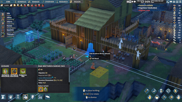 Going Medieval gameplay screenshot