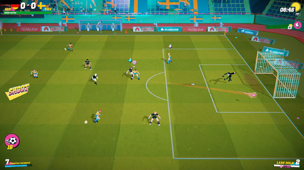 Golazo! Soccer League gameplay screenshot