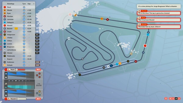 Golden Lap gameplay screenshot
