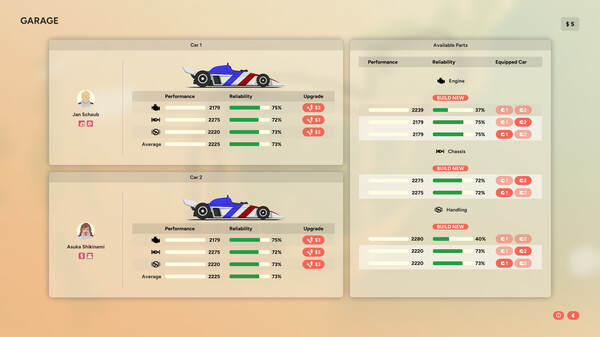 Golden Lap gameplay screenshot