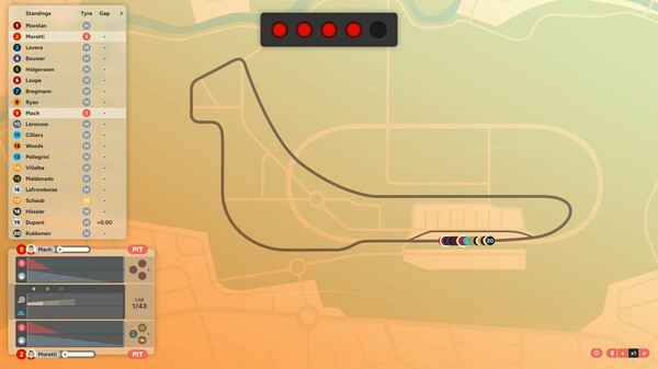 Golden Lap gameplay screenshot
