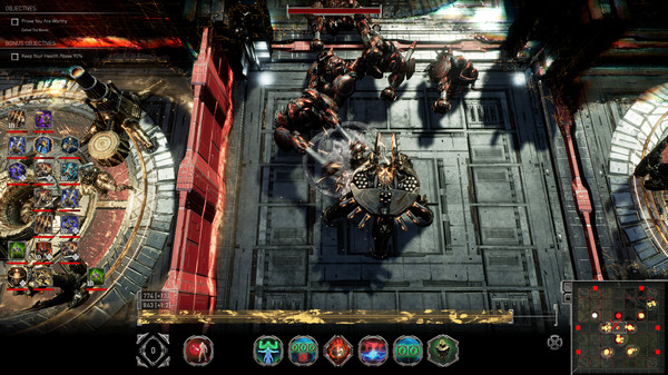 Golem Gates gameplay screenshot