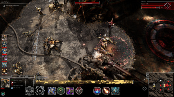 Golem Gates gameplay screenshot
