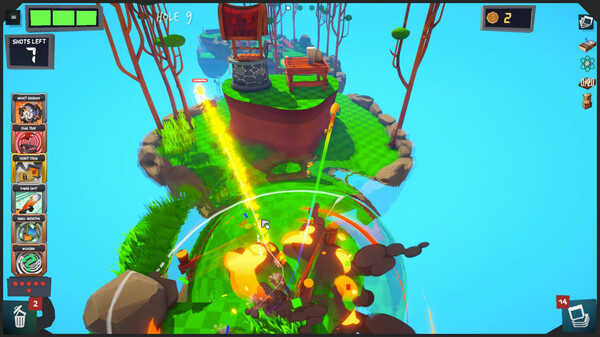 Golfie gameplay screenshot