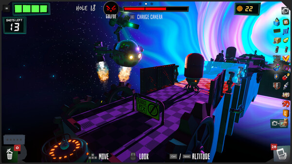Golfie gameplay screenshot