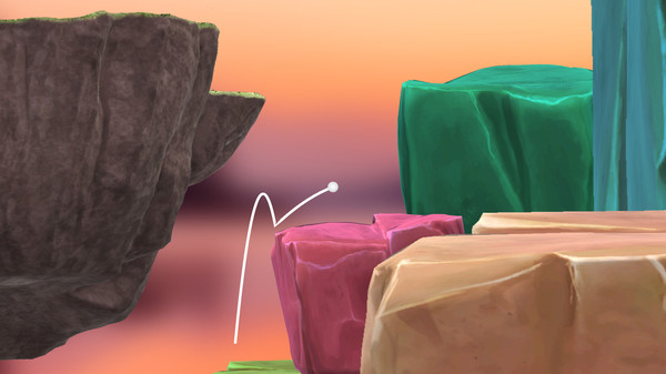 Golfing Over It with Alva Majo gameplay screenshot