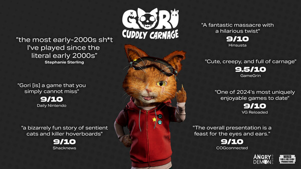 Gori: Cuddly Carnage gameplay screenshot