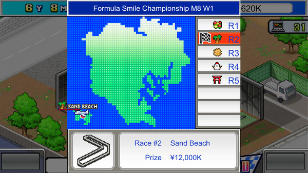 Grand Prix Story gameplay screenshot