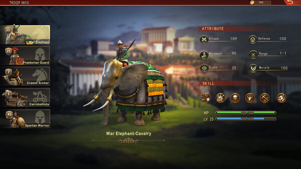 Grand War: Rome gameplay screenshot