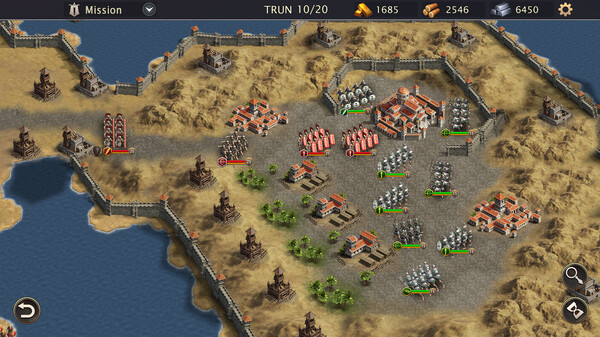 Grand War: Rome gameplay screenshot