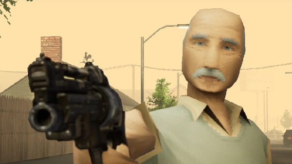 Grandpa High on Retro gameplay screenshot