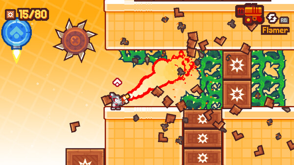 Grapple Dogs: Cosmic Canines gameplay screenshot