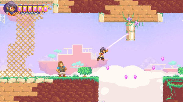 Grapple Force Rena gameplay screenshot