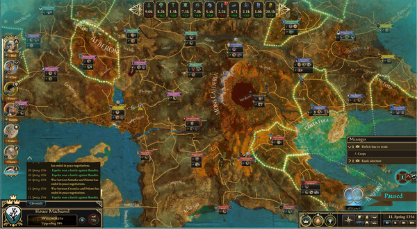 Great Houses of Calderia gameplay screenshot