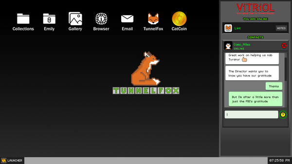 Greyhat - A Digital Detective Adventure gameplay screenshot