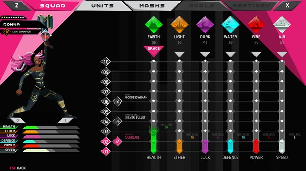Grid Force - Mask Of The Goddess gameplay screenshot