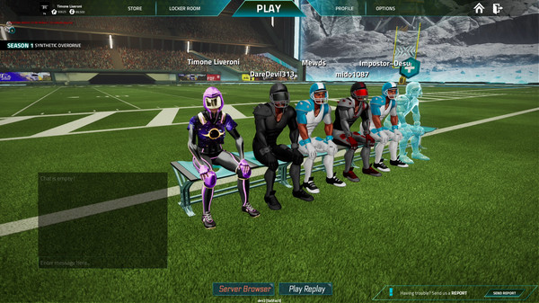 Gridiron gameplay screenshot