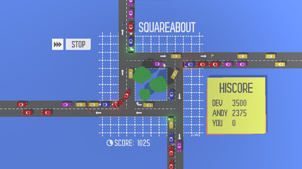 GRIDROAD gameplay screenshot