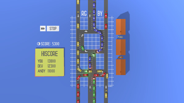 GRIDROAD gameplay screenshot