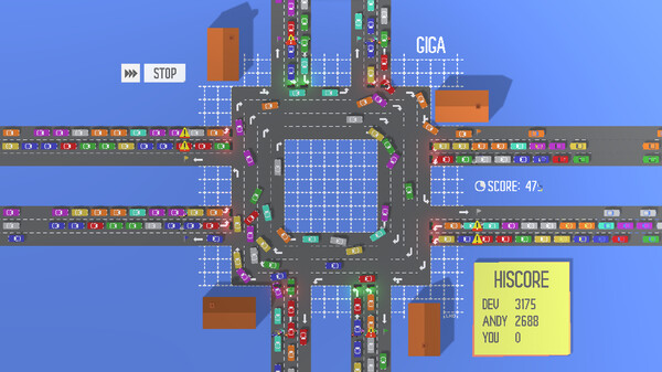 GRIDROAD gameplay screenshot