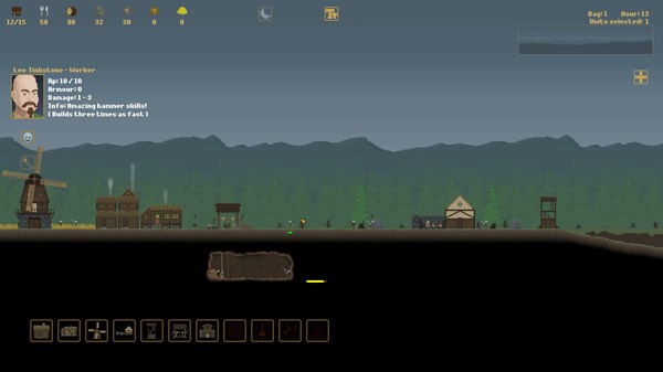 Grim Nights gameplay screenshot
