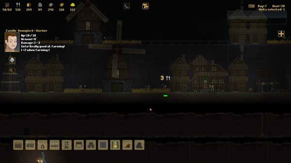 Grim Nights gameplay screenshot