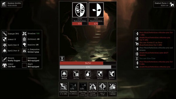Grim Quest - Old School RPG gameplay screenshot