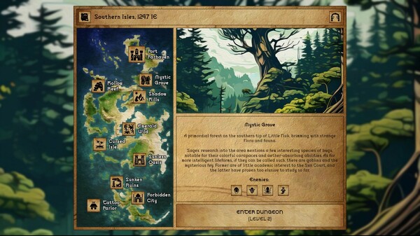 Grim Tides - Old School RPG gameplay screenshot
