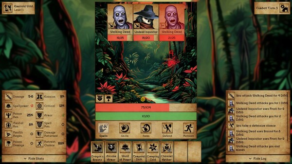 Grim Tides - Old School RPG gameplay screenshot