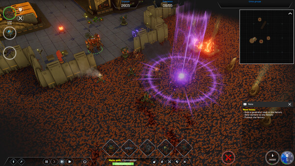 Grimstar: Crystals are the New Oil! gameplay screenshot