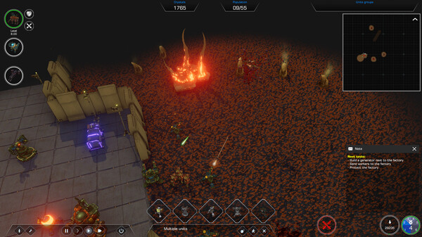 Grimstar: Crystals are the New Oil! gameplay screenshot