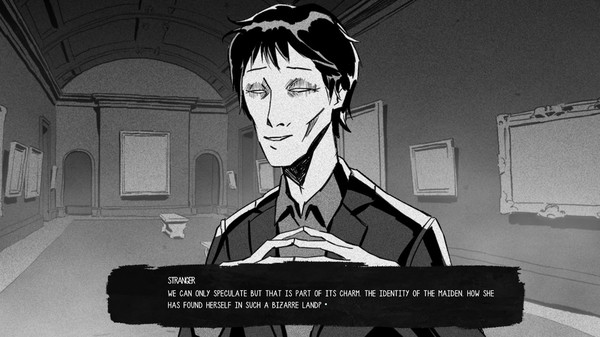 Grotesque Beauty - A Horror Visual Novel gameplay screenshot