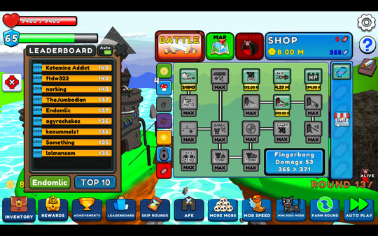 Grow Defense gameplay screenshot