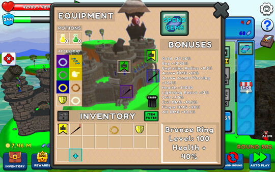 Grow Defense gameplay screenshot