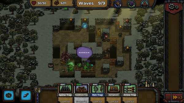 Guardians of Holme gameplay screenshot