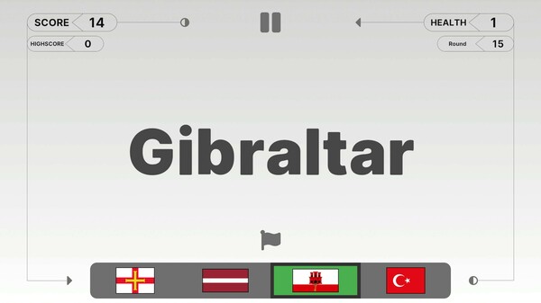 Guess the Flag! gameplay screenshot
