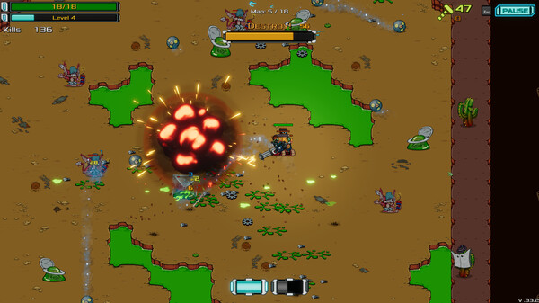 Gunbot Diplomacy gameplay screenshot