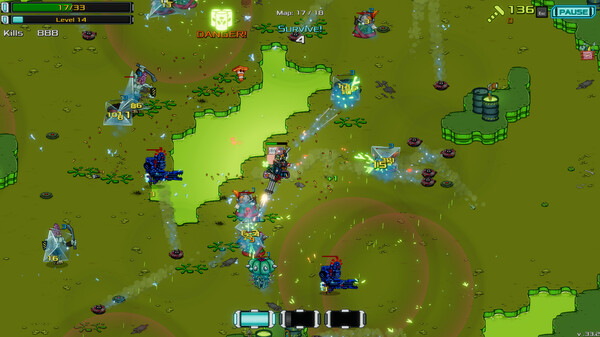 Gunbot Diplomacy gameplay screenshot