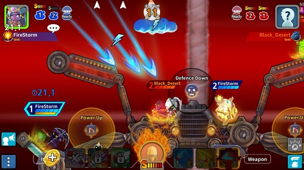 GunboundM gameplay screenshot