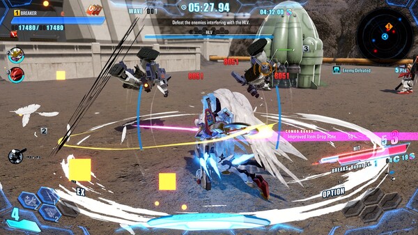 GUNDAM BREAKER 4 gameplay screenshot