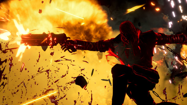 Gungrave G.O.R.E gameplay screenshot