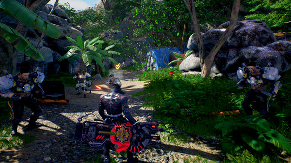Gungrave G.O.R.E gameplay screenshot