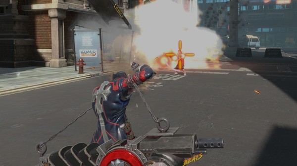 GUNGRAVE VR gameplay screenshot
