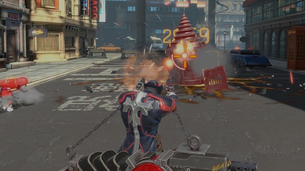 GUNGRAVE VR gameplay screenshot