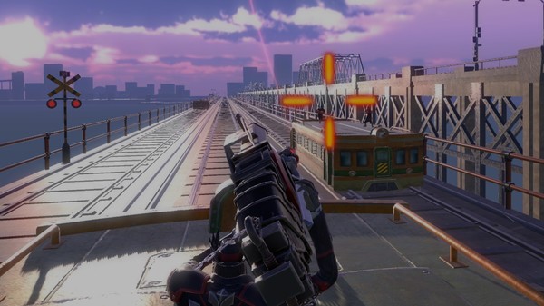 GUNGRAVE VR gameplay screenshot