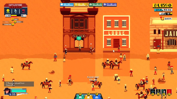 Gunman And The Witch gameplay screenshot