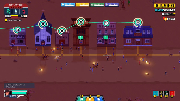 Gunman And The Witch gameplay screenshot