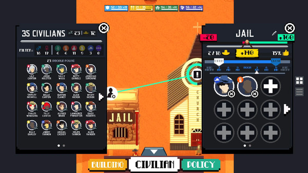 Gunman And The Witch gameplay screenshot